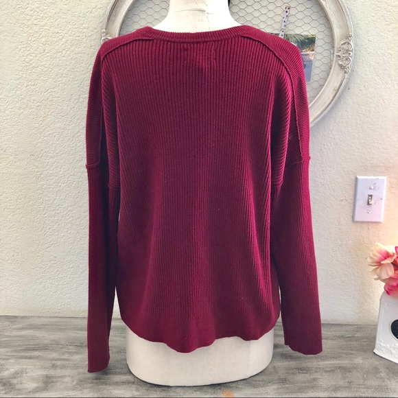 🌟NWT🌟Lucky Brand Cold Shoulder sweater size L - Picture 5 of 6